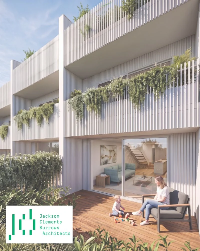 Family violence refuge concept design by Jackson Clements Burrows Architects